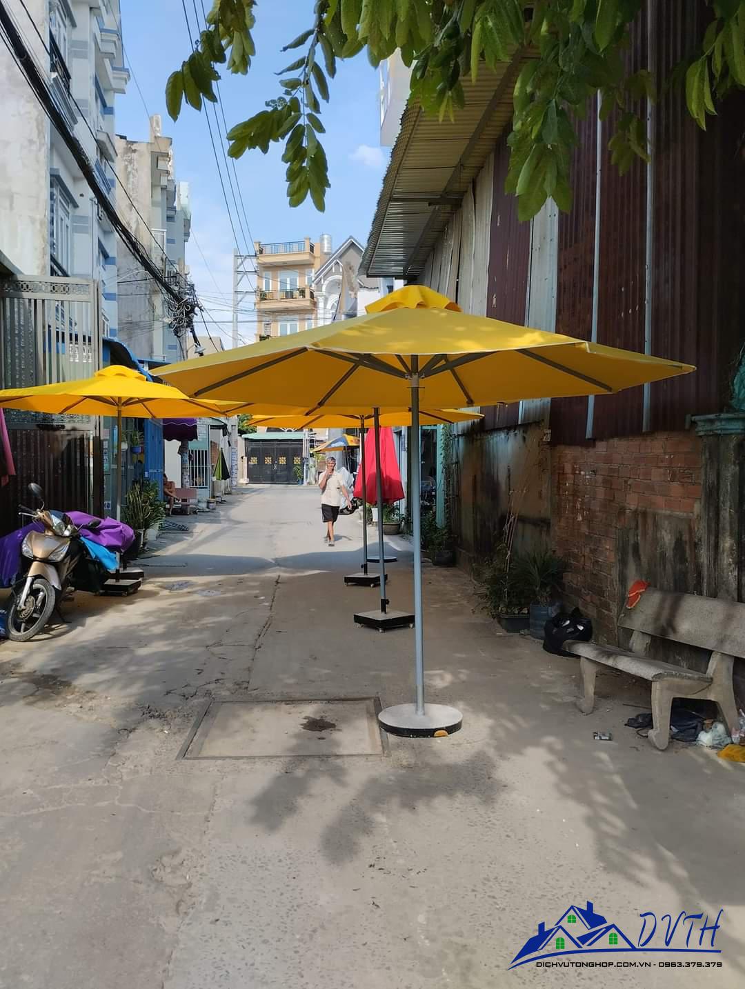 Ô dù che nắng tại Bắc Kạn